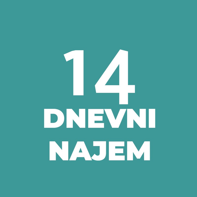 14 dnevni najem kajt opreme