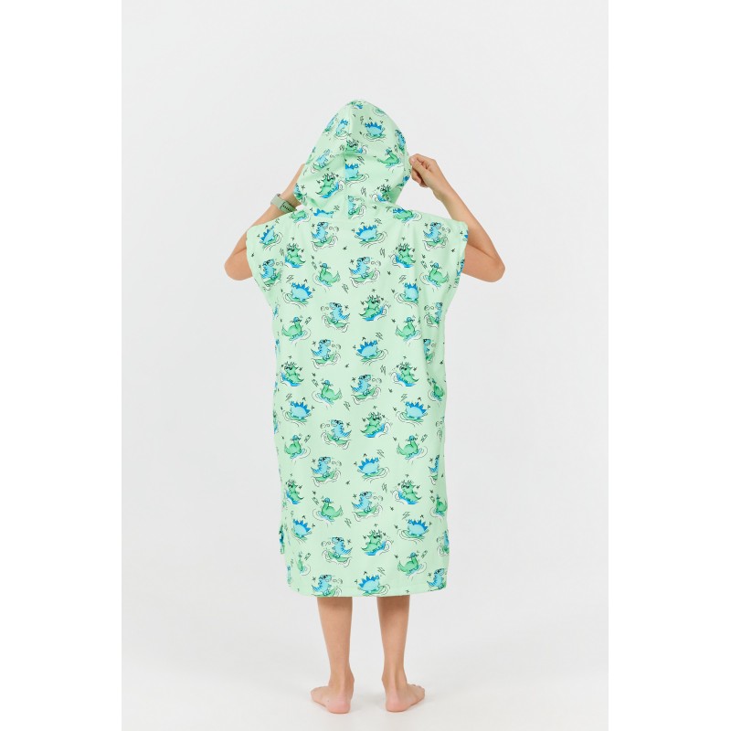 Poncho Babies - Dino - Green