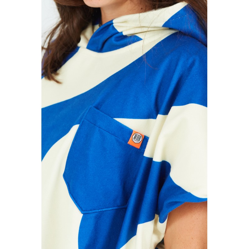 Poncho swim Club - ONDULATIONS - BLUE