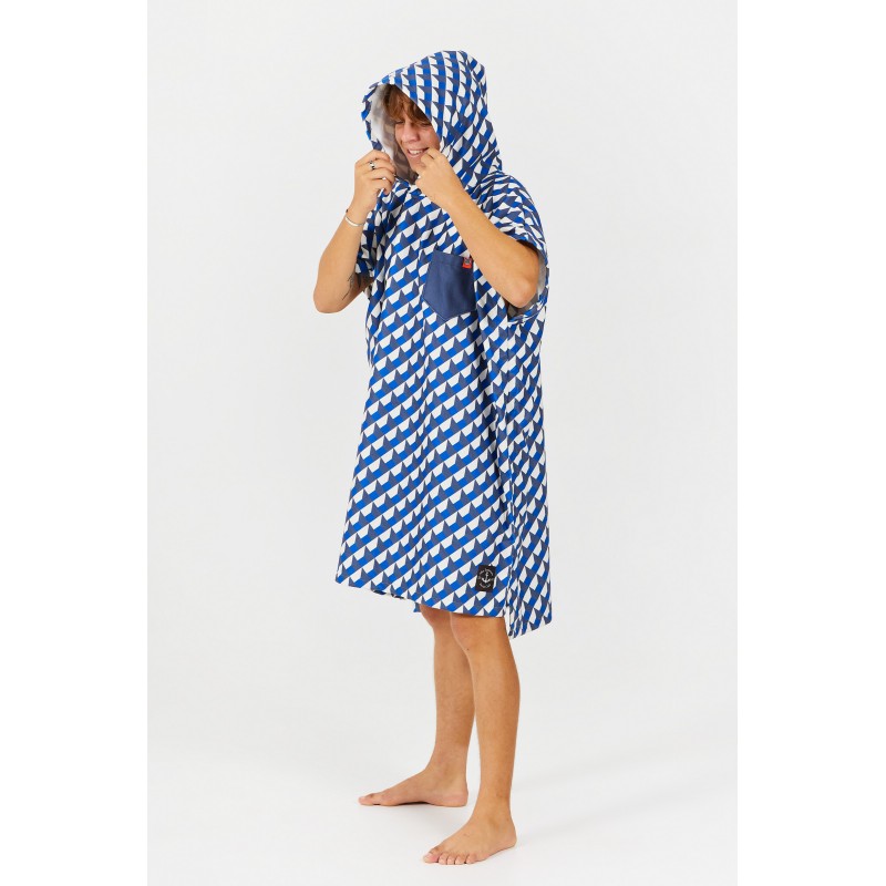 Poncho swim Club - VERTIGO - BLUE