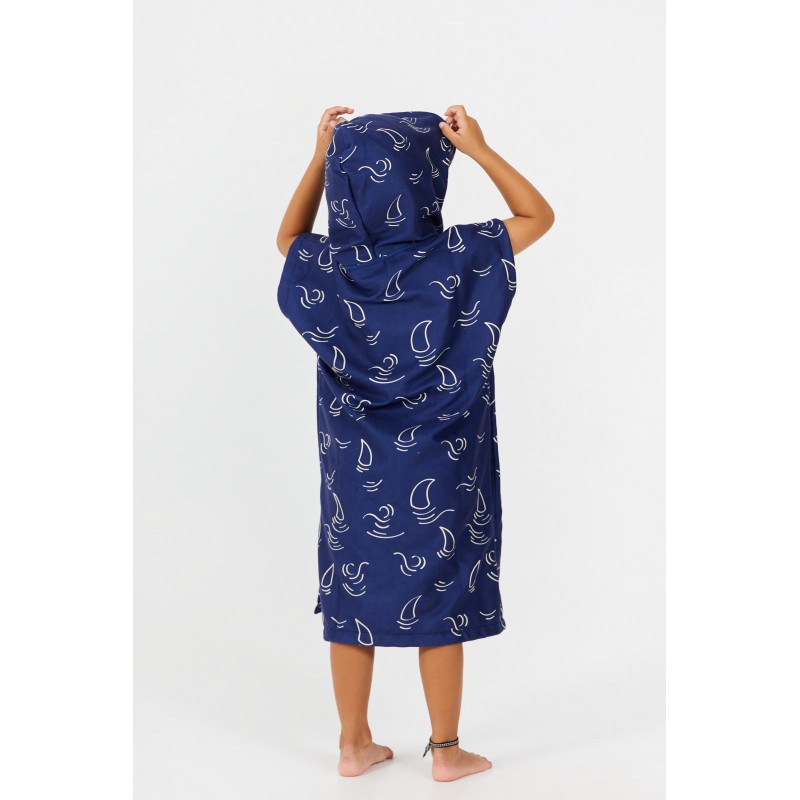 Poncho Toddler - Shark