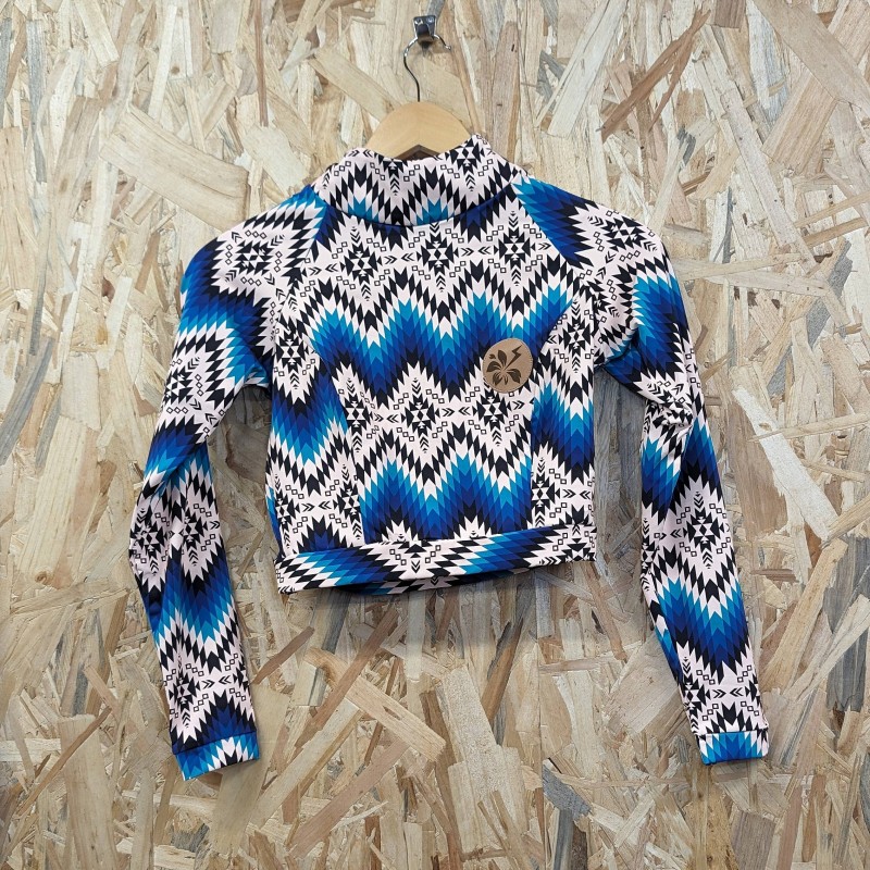 PS MAJICA DOLG ROKAV BLUE WHITE BLACK