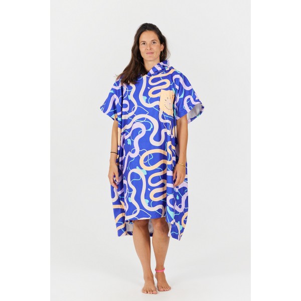 Poncho Outdoor Series - Roadbike - Blue