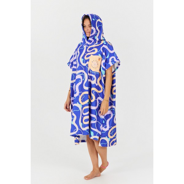 Poncho Outdoor Series - Roadbike - Blue