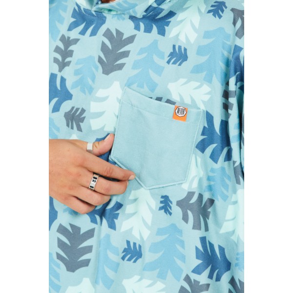 Poncho Outdoor Series - Sapin - Blue Gray