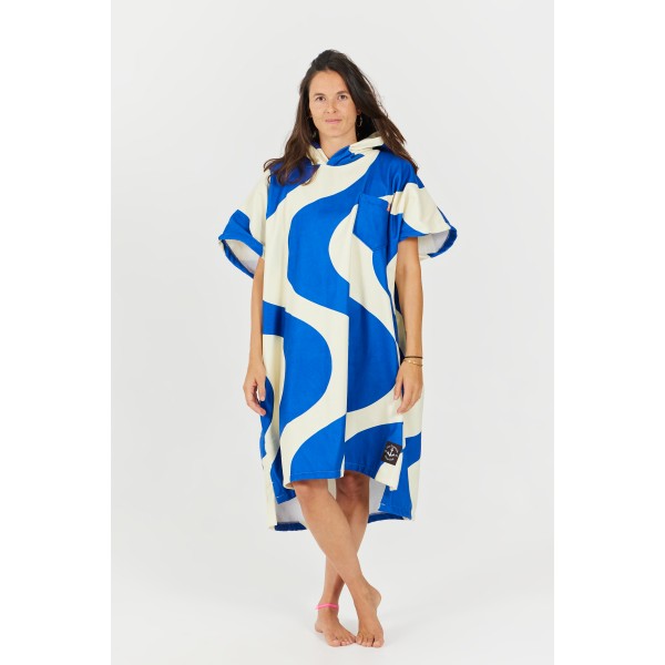 Poncho swim Club - ONDULATIONS - BLUE