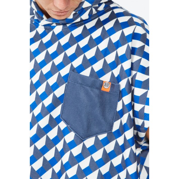 Poncho swim Club - VERTIGO - BLUE