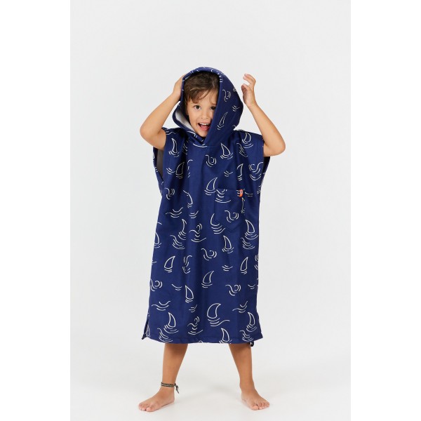 Poncho Toddler - Shark