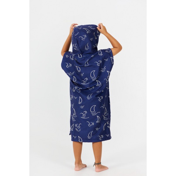 Poncho Toddler - Shark