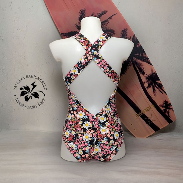 PS ENODELNE KOPALKE ODPRT HRBET MULTI FLOWER