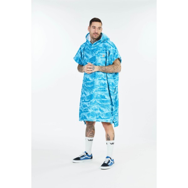 Poncho Ocean - Blue