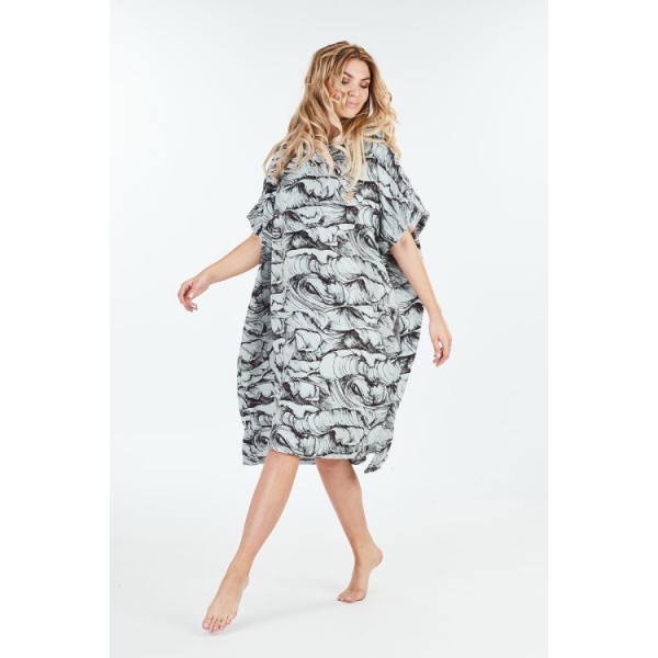 Poncho Ocean - Dark grey