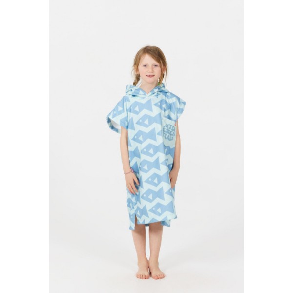 Poncho Teenie - Square Fish