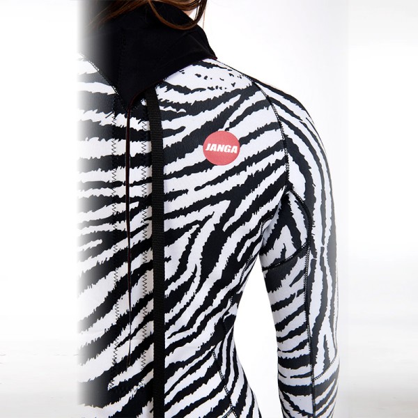 JANGA JANGLE HOTPANTS WOMAN 2MM WHITE BLACK