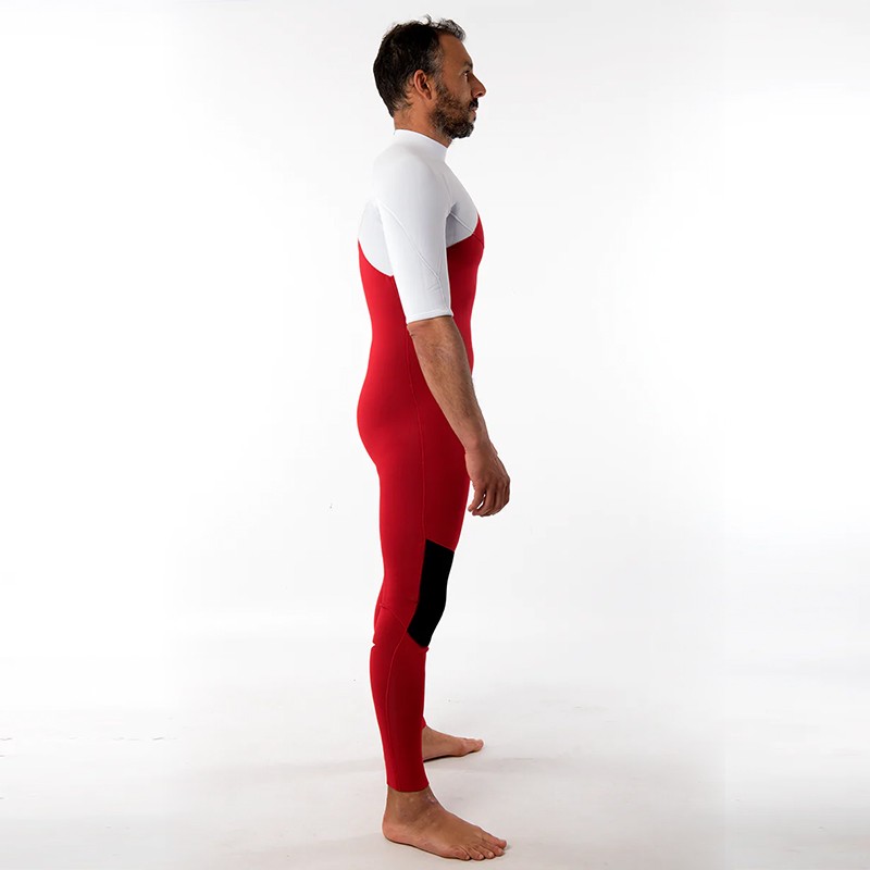 JANGA INDIGENT KRATEK ROKAV MAN 2/2MM WHITE RED