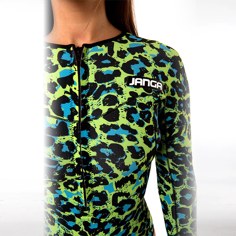 JANGA JANGLE HIGERCUT WOMAN 2MM GREEN