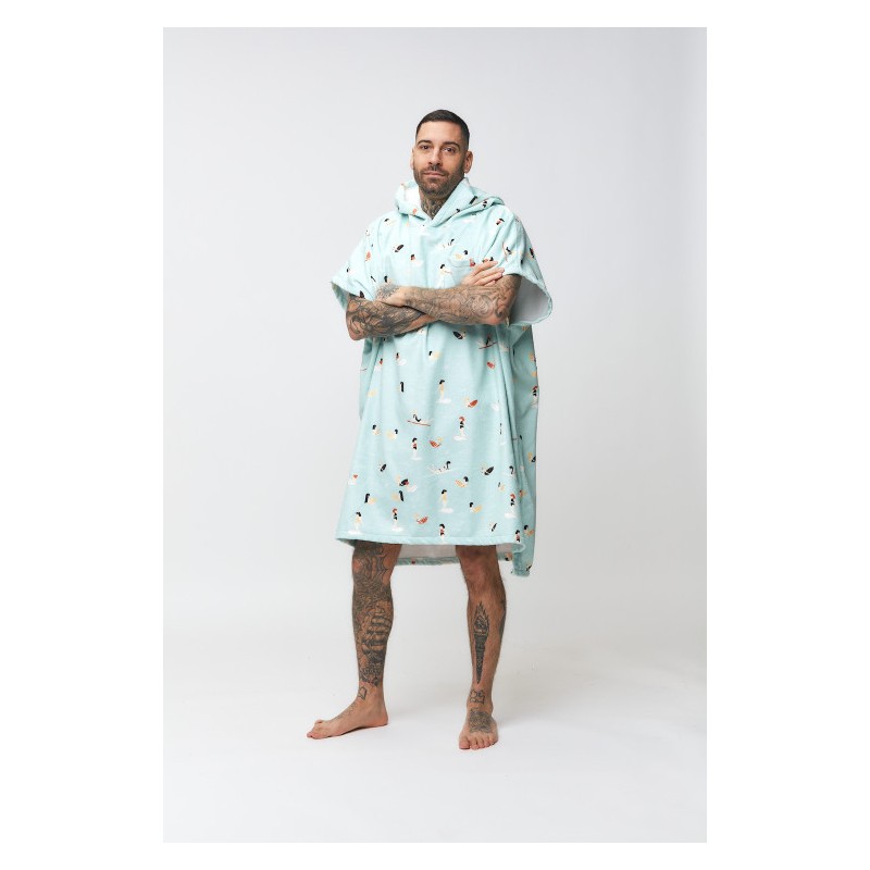 Poncho Madrague - Light Blue