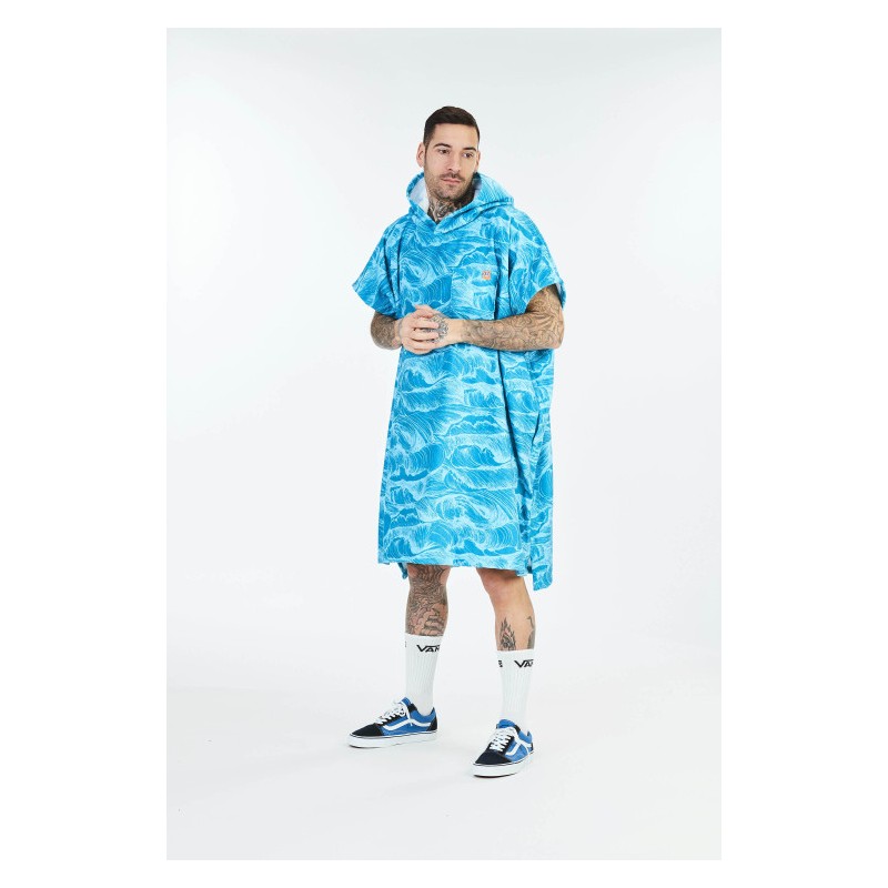 Poncho Ocean - Blue