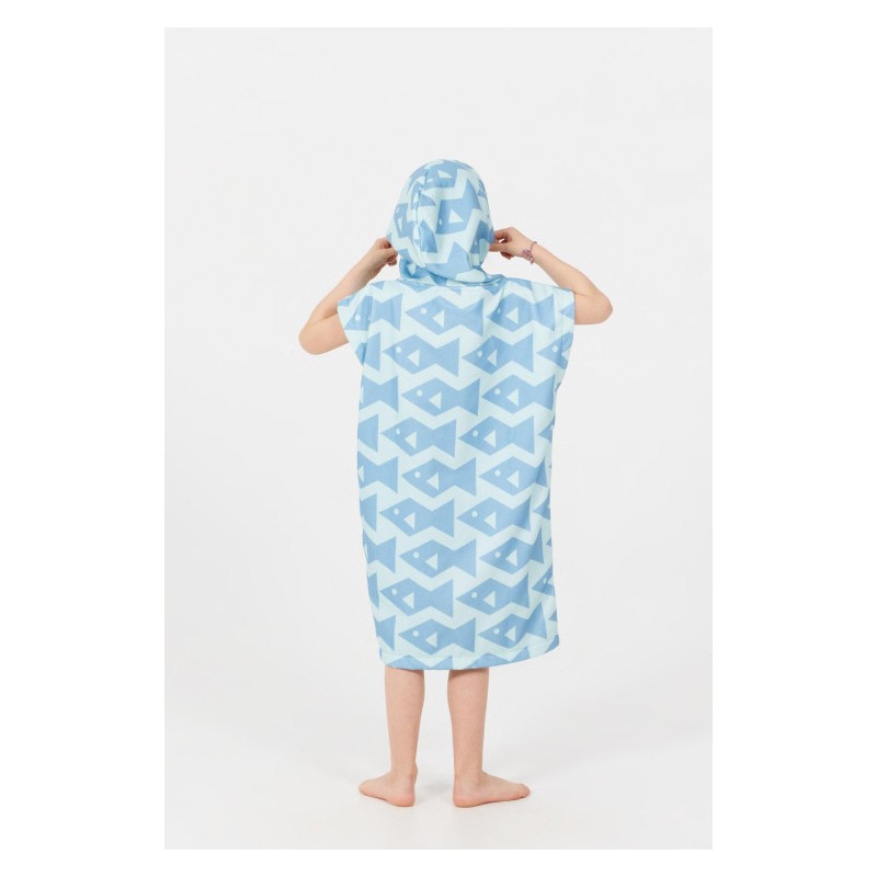 Poncho Teenie - Square Fish