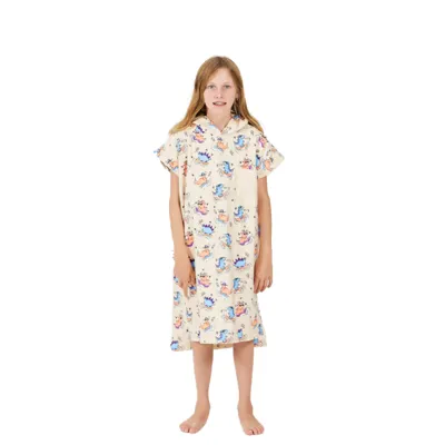 Poncho Babies - Dino - Peach
