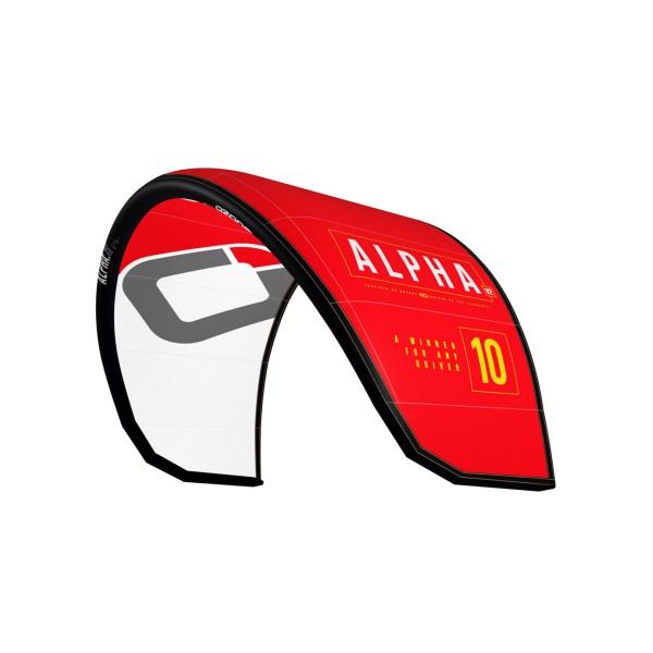 kite Ozone Alpha V2 10 rdeč
