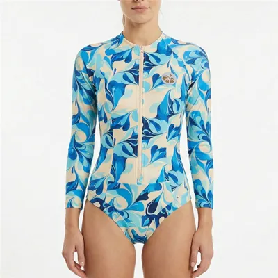 Ženski kupaći kostim Paulina Sabioncello Blue Swirl