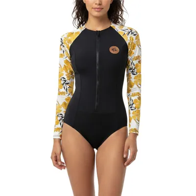 Ženski kupaći kostim Paulina Sabioncello Yellow Bloom